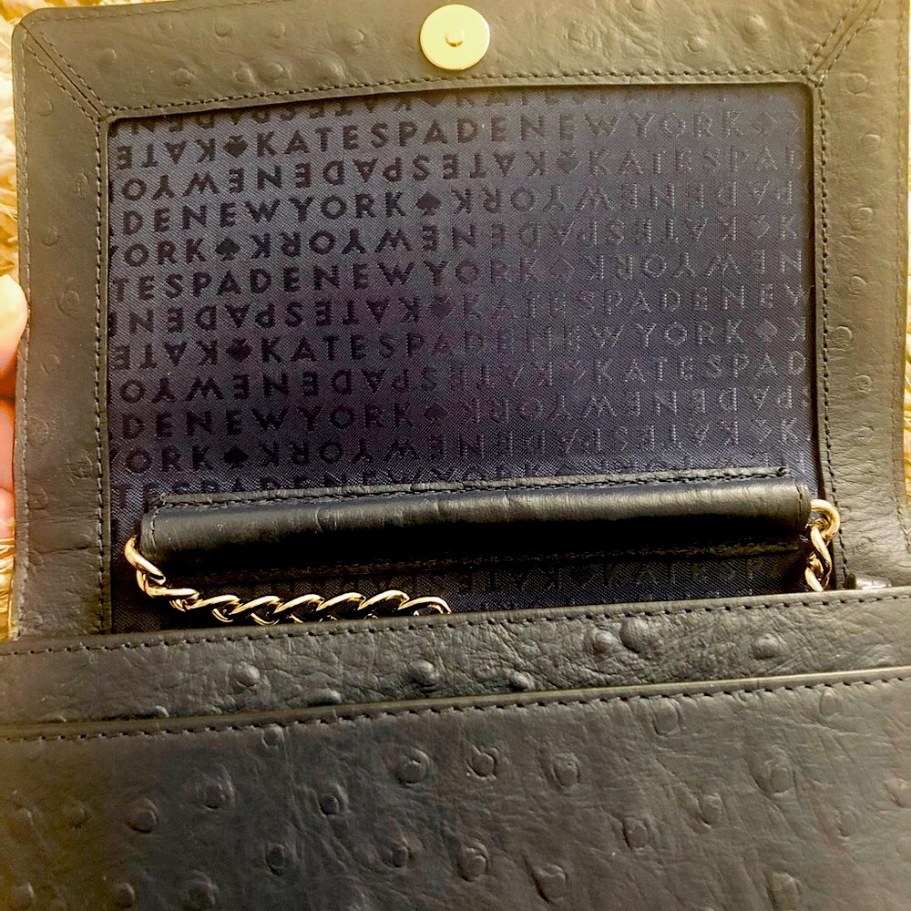 KATE SPADE Isabeli ostrich crossbody - Picture 8 of 16